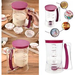Dispenser de Massas C/ Medida para Cupcake Panqueca Waffle - 3