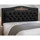 Ver imagem 2 de Cabeceira e Calçadeira Baú Cama Box Casal Queen Size Belize 160cm Veludo Chumbo - Abmaza