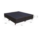 Ver imagem 3 de Base Box Unitária Love Story Black Confort 79x198x 27 Gazin Preto