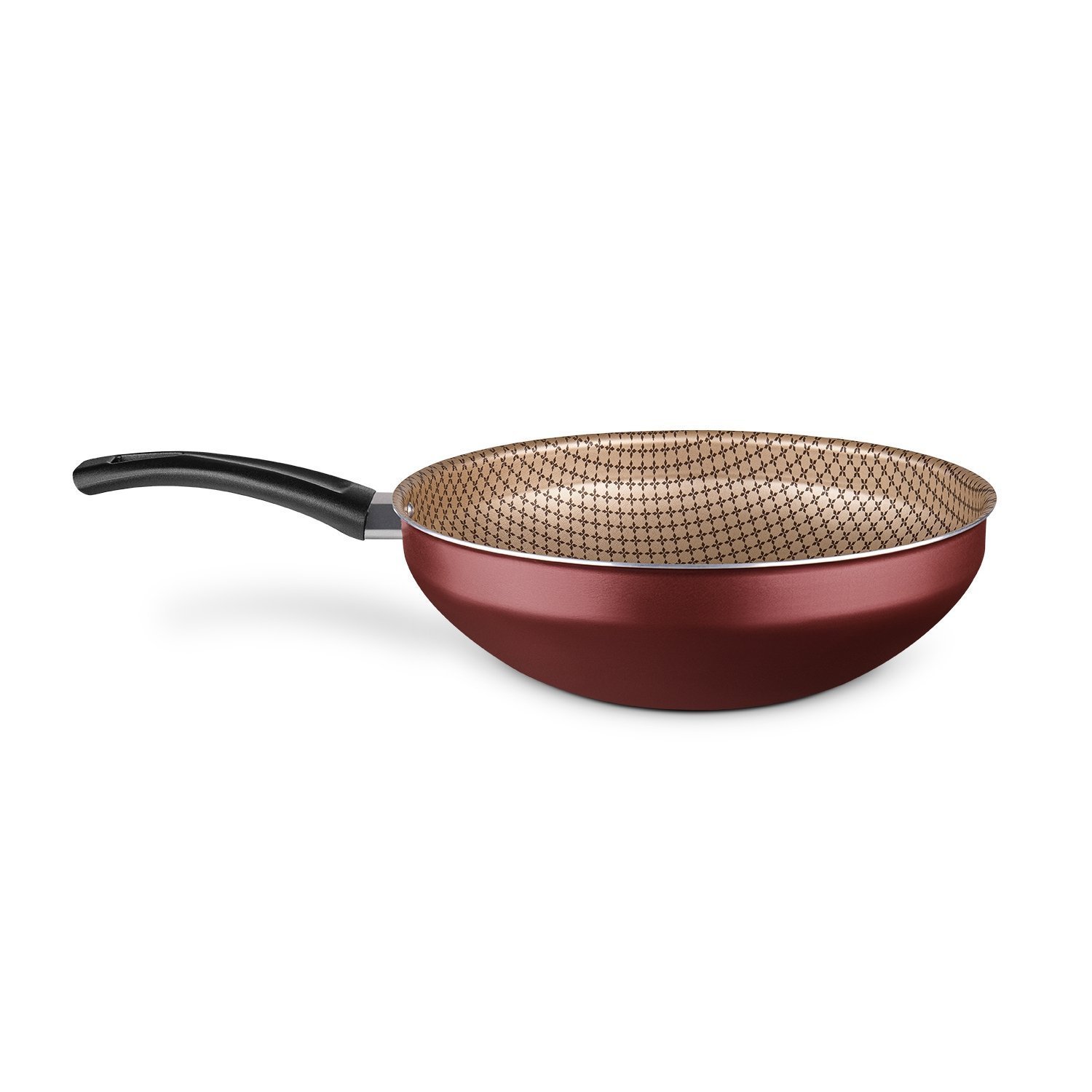 Panela Wok Flora com Tampa Nº28 - Cereja Mta - 2