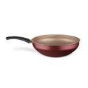 Ver imagem 2 de Panela Wok Flora com Tampa Nº28 - Cereja Mta