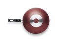 Ver imagem 3 de Panela Wok Flora com Tampa Nº28 - Cereja Mta