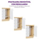 Ver imagem 5 de Cômoda 4 Gavetas e 1 Porta em Rattan Wave Casatema MadeiraOriginals