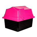 Ver imagem 2 de Casa Para Cães Jel Plast Plástica Rosa N°1