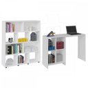 Ver imagem 2 de Escritório Completo Matrix 14 Nichos Branco - Artely