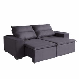 Sofá Paris 3 Lugares 2,00mt Retrátil e Reclinável - de Casa Décor e Estofados. - 3