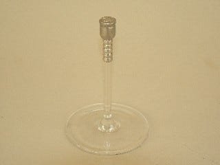 MINI CANDELABRO COM 1 VELA (P535) - Polido - 2