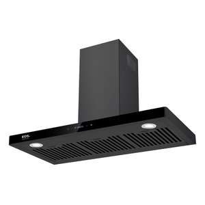 Coifa e Depurador de Parede Eos 90cm Maxxi Air Digital Touch Inox Preto Epco90ptdp 110v