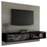 Painel para TV Plasma, LCD e LED Bancada Suspensa Nadia com Suporte para TV - Madetec - Cinza Gris / - 1