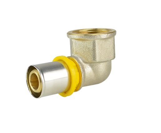 JOELHO TRANSIÇÃO FÊMEA GÁS 16MM X 1/2" - AMANCO - 1