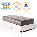 Ver imagem 7 de Cama Box com Colchão de Espuma D33 Millenium One Face Solteiro 88cm