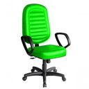 Ver imagem 1 de Cadeira Presidente para Escritório Linha Blenda Verde