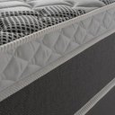 Ver imagem 6 de Conjunto Cama Box Super King Size Sheffield 193x203x65 c/ Molas Ensacadas