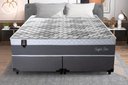 Ver imagem 2 de Conjunto Cama Box Super King Size Sheffield 193x203x65 c/ Molas Ensacadas