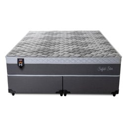 Conjunto Cama Box Super King Size Sheffield 193x203x65 c/ Molas Ensacadas - 8
