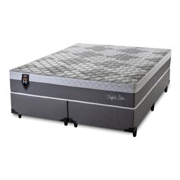 Conjunto Cama Box Super King Size Sheffield 193x203x65 c/ Molas Ensacadas - 7