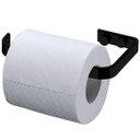 Ver imagem 1 de Suporte para Papel Higienico Preto Fosco Future 2300pt