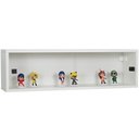 Ver imagem 1 de Nicho 80x23x18 Branco C/ Portas de Acrílico Puxador Preto