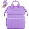 Leudes Mochila Organizadora com Carregamento Usb Roxo/g - 6