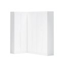 Ver imagem 2 de Guarda- Roupa Modulado Roupeiro de Canto L 6 Portas 6 Gavetas Versatille Yescasa