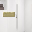 Ver imagem 6 de Guarda- Roupa Modulado Roupeiro de Canto L 6 Portas 6 Gavetas Versatille Yescasa