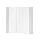 Ver imagem 2 de Guarda- Roupa Modulado Roupeiro de Canto L 6 Portas 6 Gavetas Versatille Yescasa