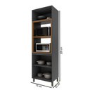 Ver imagem 3 de Torre Quente Bariloche 4 Portas 100% MDF Chumbo - Indekes