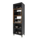Ver imagem 2 de Torre Quente Bariloche 4 Portas 100% MDF Chumbo - Indekes