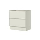 Ver imagem 1 de Balcão 02 Gavetas 80cm Fineze C660 Areia Hp - Henn