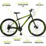 Bicicleta Aro 29 Dropp Sport Aço 21v Freio a Disco Garfo Rígido - Preto e Amarelo - 19 - 3