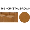 Ver imagem 2 de Puff Decorativo Laura 65cm Couro Caramelo - Sallar Home