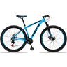 Bicicleta Aro 29 Spaceline Orion Aluminum 21v Freio a Disco - Azul Claro e Preto - 15 - 1