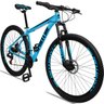 Bicicleta Aro 29 Spaceline Orion Aluminum 21v Freio a Disco - Azul Claro e Preto - 15 - 2