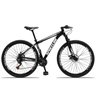 Bicicleta Aro 29 Spaceline Orion Aluminum 21v Freio a Disco - Preto e Branco - 21 - 1