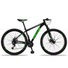 Bicicleta Aro 29 Spaceline Orion Aluminum 21v Freio a Disco - Preto e Verde - 15 - 1