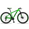 Bicicleta Aro 29 Spaceline Orion Aluminum 21v Freio a Disco - Verde e Preto - 19 - 1