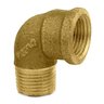 Cotovelo 90° Latão 1/2 Fêmea X 1/2 Macho - 1