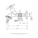Ver imagem 2 de Torneira de Parede para Tanque e Maquina de Lavar - Job - 1131 Perflex
