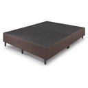 Ver imagem 1 de Base Box Queen Size Bipartido 158x198cm Estrutura Madeira Eucalipto Reforçada Suporte 150kg/m²