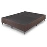 Base Box Queen Size Bipartido 158x198cm Estrutura Madeira Eucalipto Reforçada Suporte 150kg/m² - 1