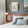 Modulo Interruptor Duas Teclas 2 Slim + 1 Ponto de Tomada + 2 Usb 10 Amperes com Suporte e Espelho - 8