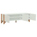 Ver imagem 4 de Rack 3 Portas Decor Off-white-amêndoa