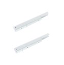 Ver imagem 2 de Suporte Mão Francesa Dobrável 30 cm Reforçado Branco 1 Unidade