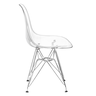 Kit 6 Cadeiras Eames Cristal Transparente - 4