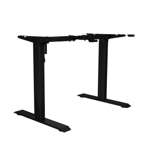 Mesa com Regulagem de Altura Elétrica Elements Misch Preto