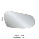 Ver imagem 3 de Espelho Decorativo Orgânico 135 Cm Es26 Jj Freijó - Dalla Costa