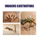 Ver imagem 7 de Estojo Caixa Kit 1000 peças Parafuso Parafusos Chipboard Philips + Buchas Maleta Organizadora