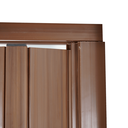 Ver imagem 4 de Porta Sanfonada Pvc 260x192 Marrom