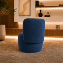 Ver imagem 3 de Poltrona Decorativa Bia Orgânica Suede Recepção Sala Estar Quarto