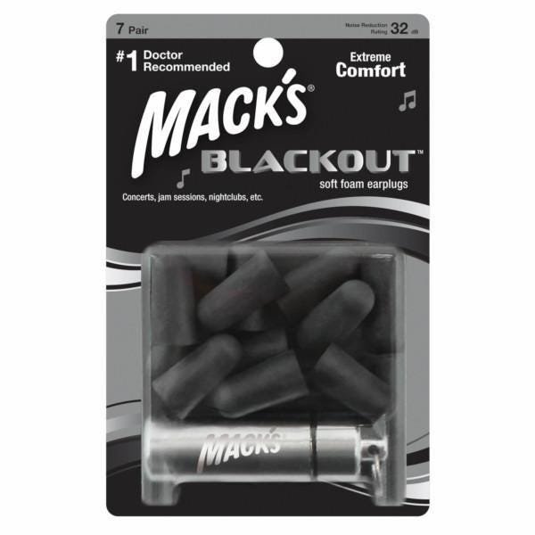 Protetor Auricular Mack's Blackout 32dB 7 Pares com Case - 6
